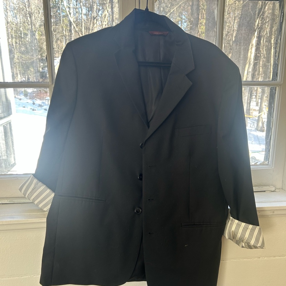 Brooks Brothers Black Men's Blazer